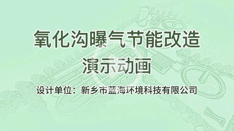 氧化溝曝氣機-動畫 藍(lán)海環(huán)境科技
